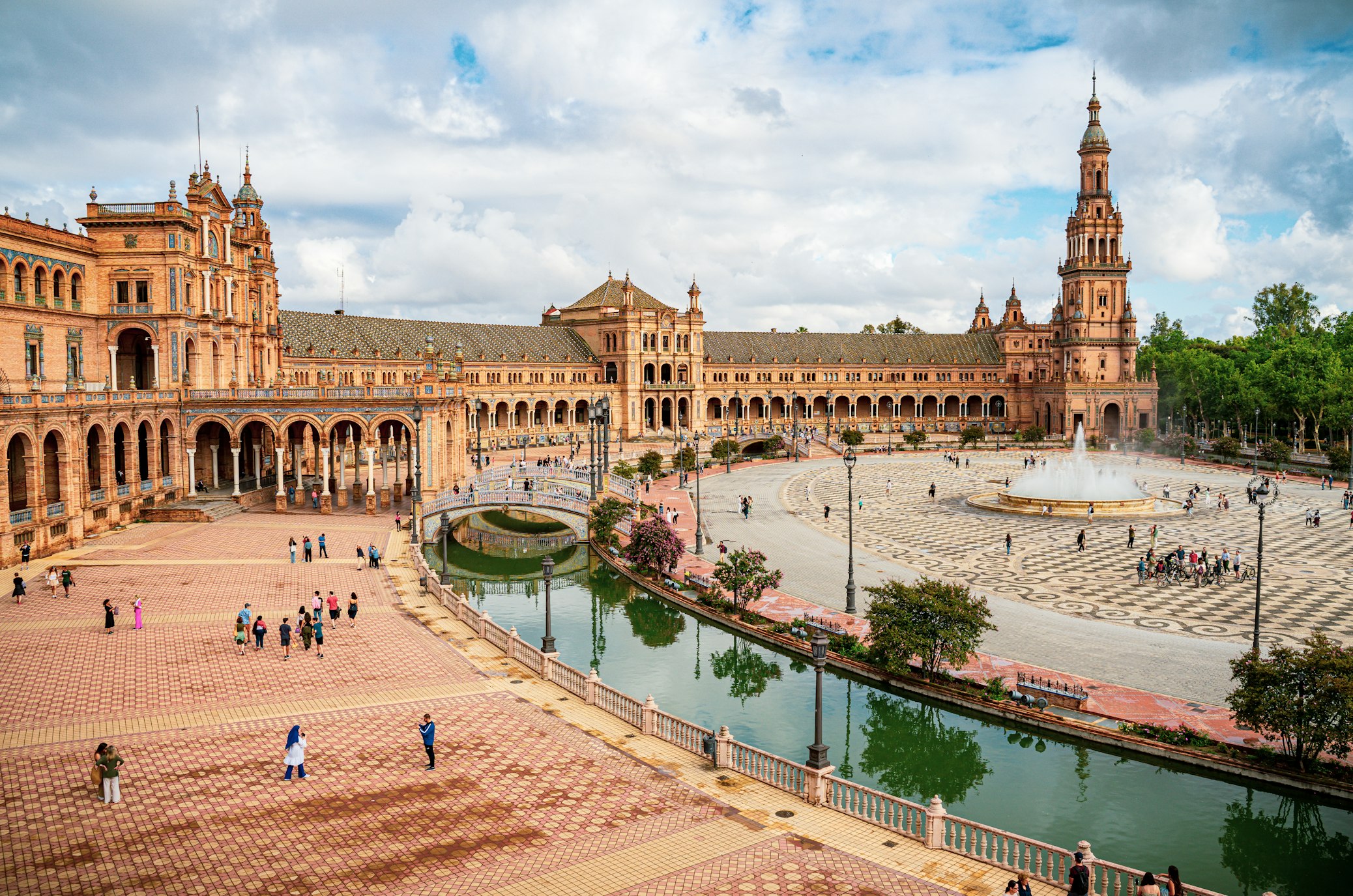 La majestueuse Plaza De España